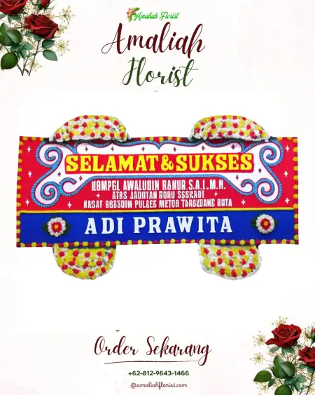 Papan Bunga Ucapan Selamat Sakerta Barat