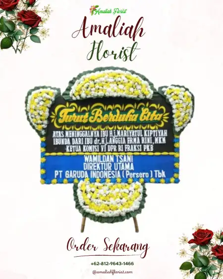 Papan Bunga Duka Sakerta Barat